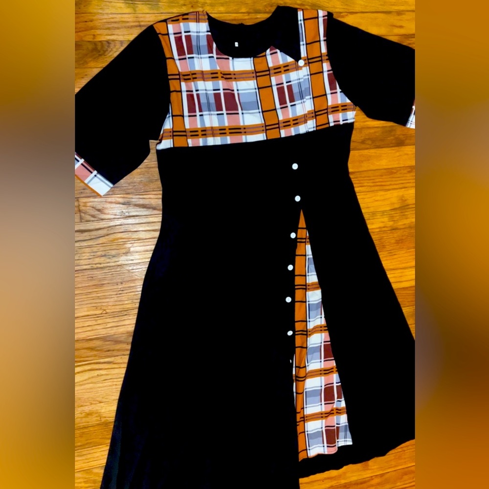 Women’s classy patch work design dress